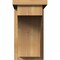 Ekena Millwork Huntington Smooth Corbel w/Backplate, Western Red Cedar, 7 1/2"W x 14"D x 14"H COR08X14X14HUN01SWR - alternate 3